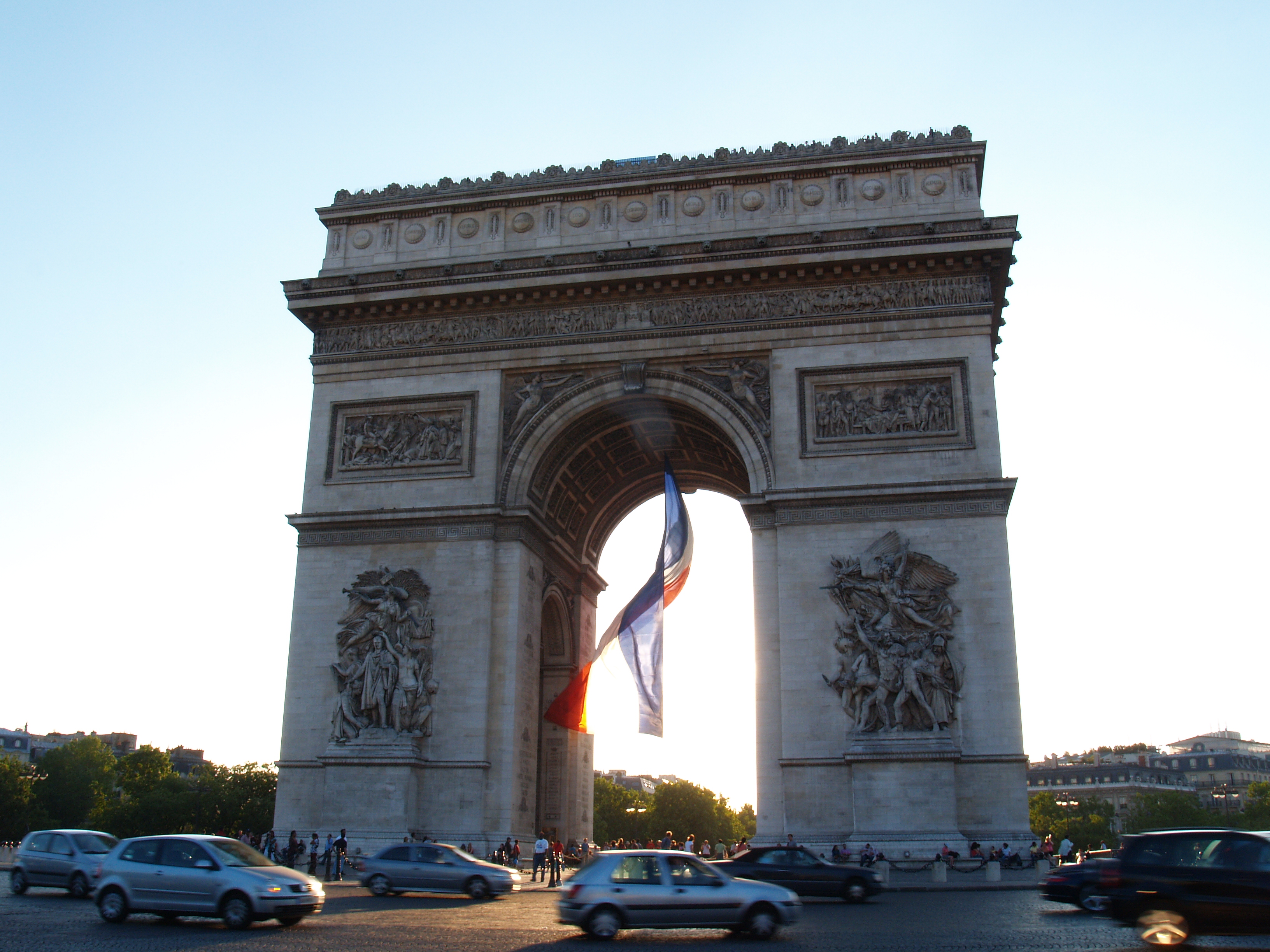 kai paris arc de triomphe landmark monument napoleon france