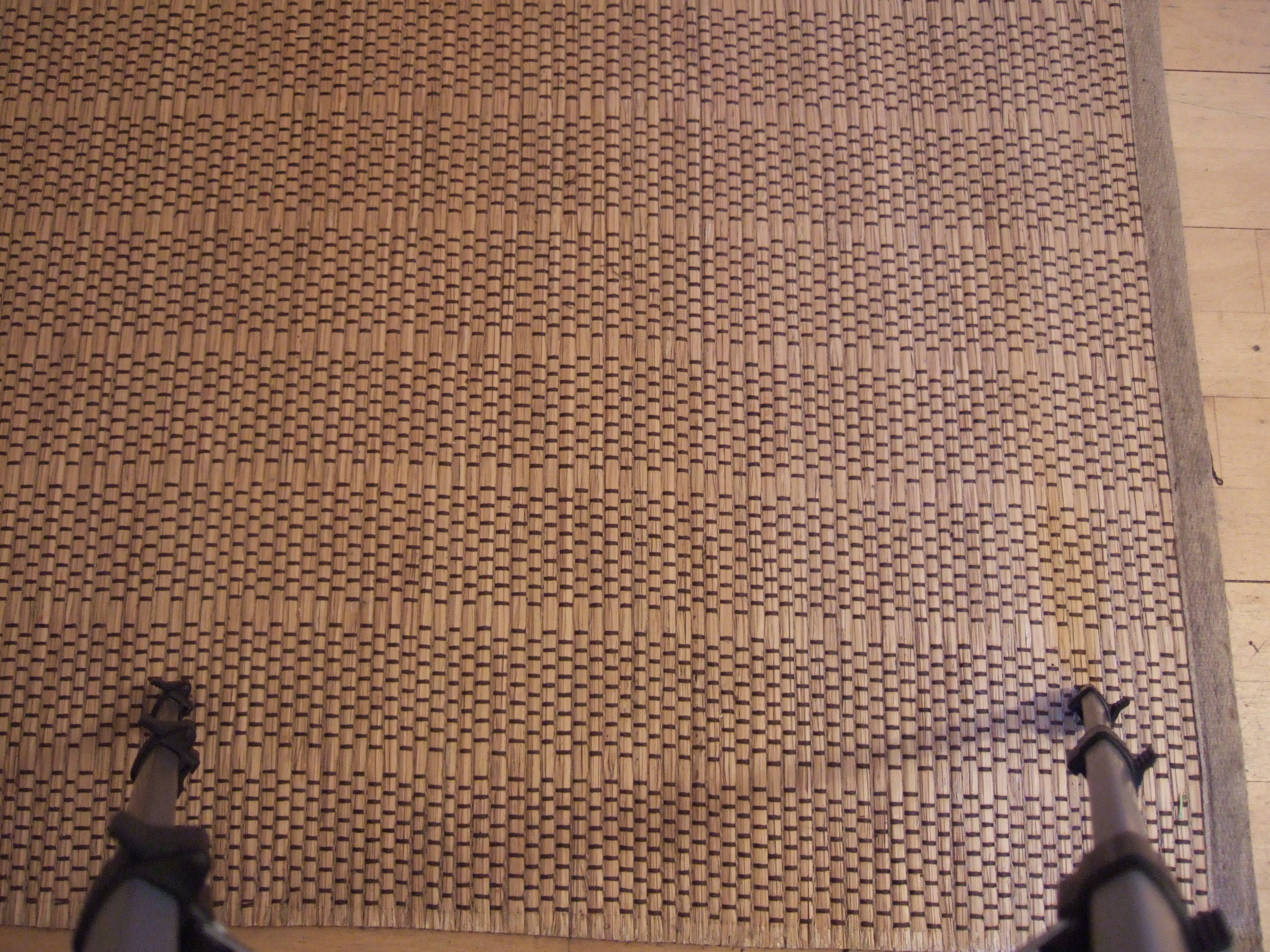tabus rug weave texure fabric reet rug carpet tripod