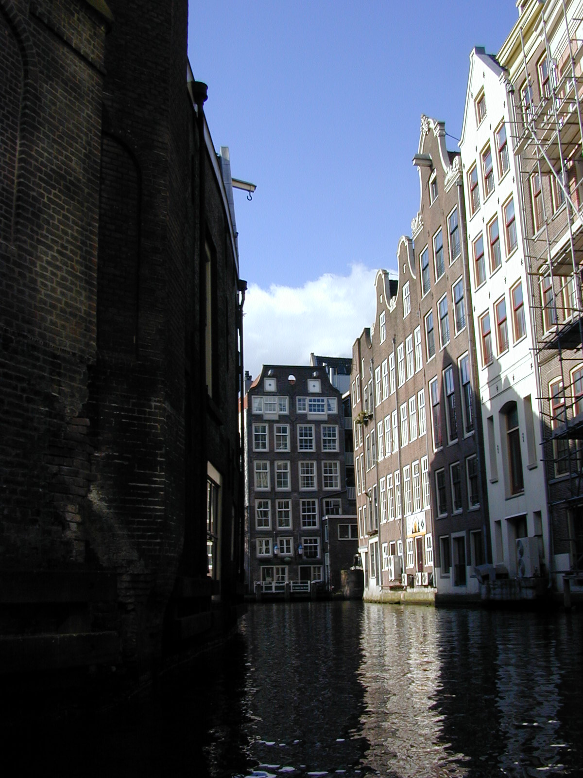 amsterdam holland the netherlands canal canals houses tall buildings water