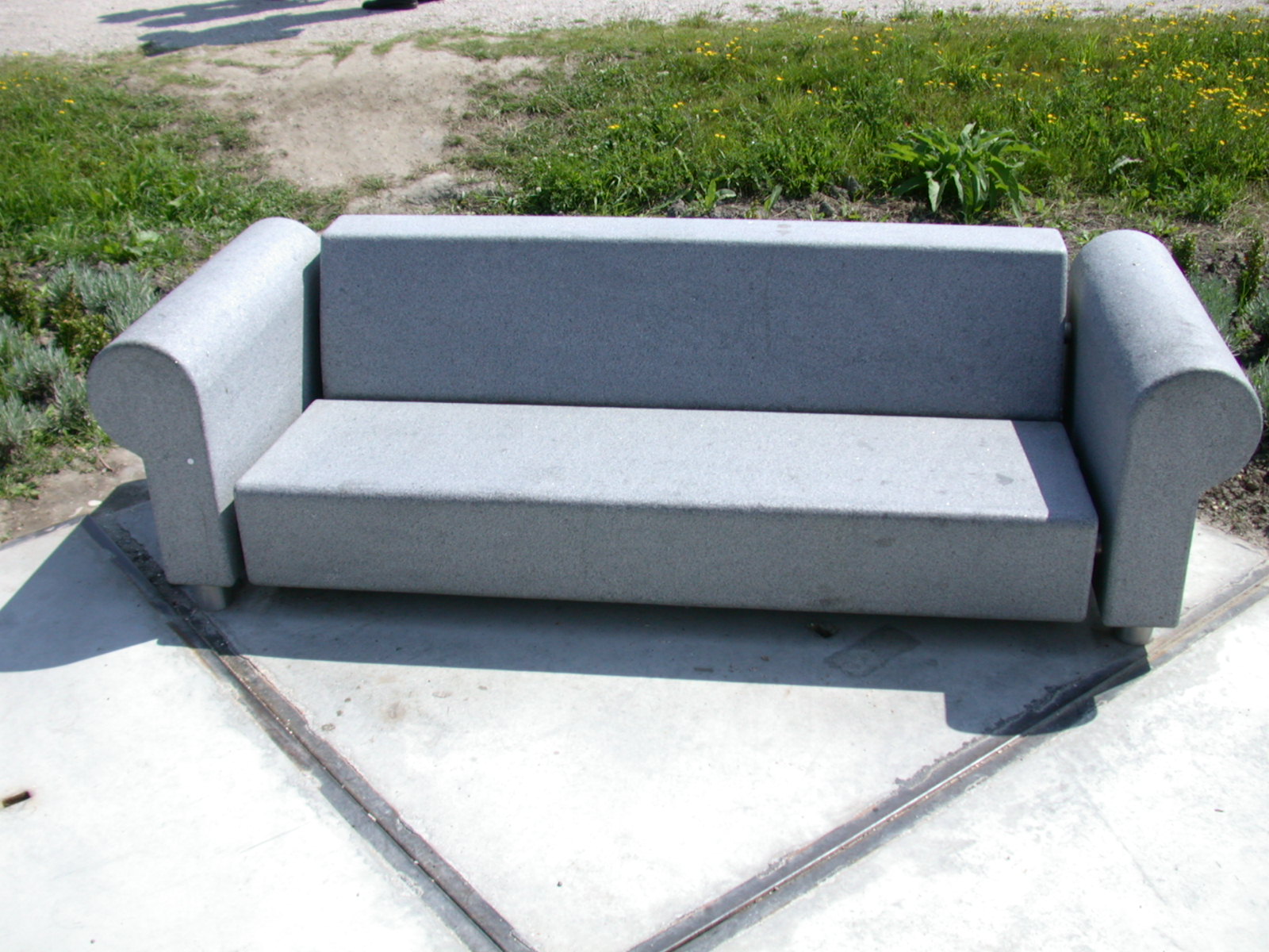 bench stone furniture hi-res