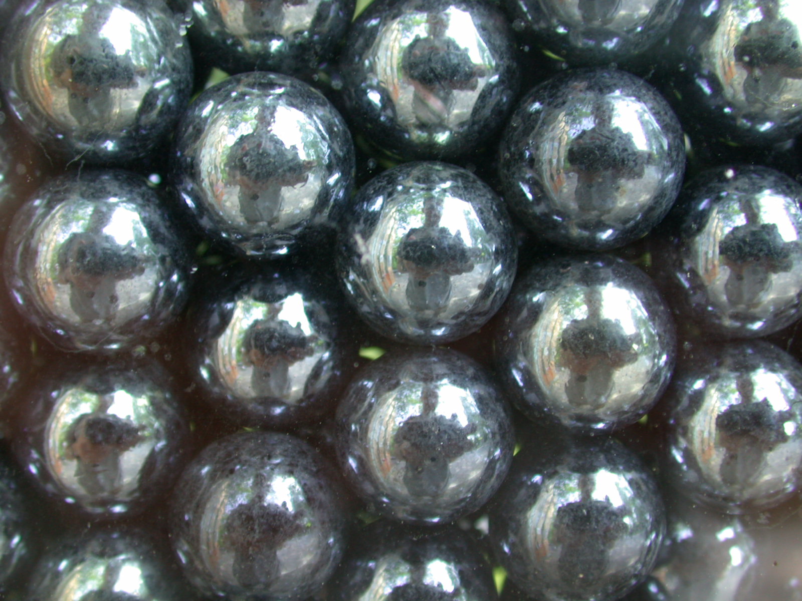 marble marbles sphere spheres silver reflection rock