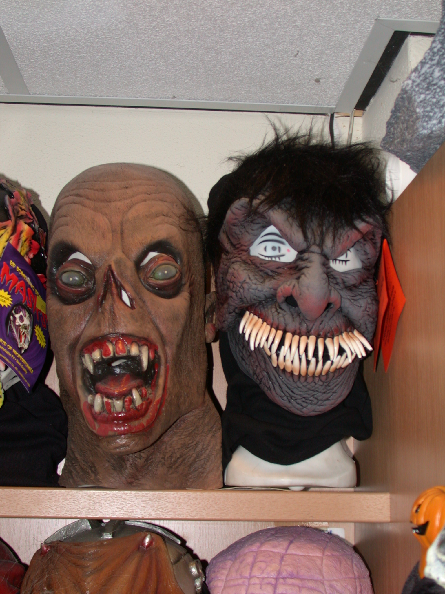 monster mask masks rubber plastic horror scary free
