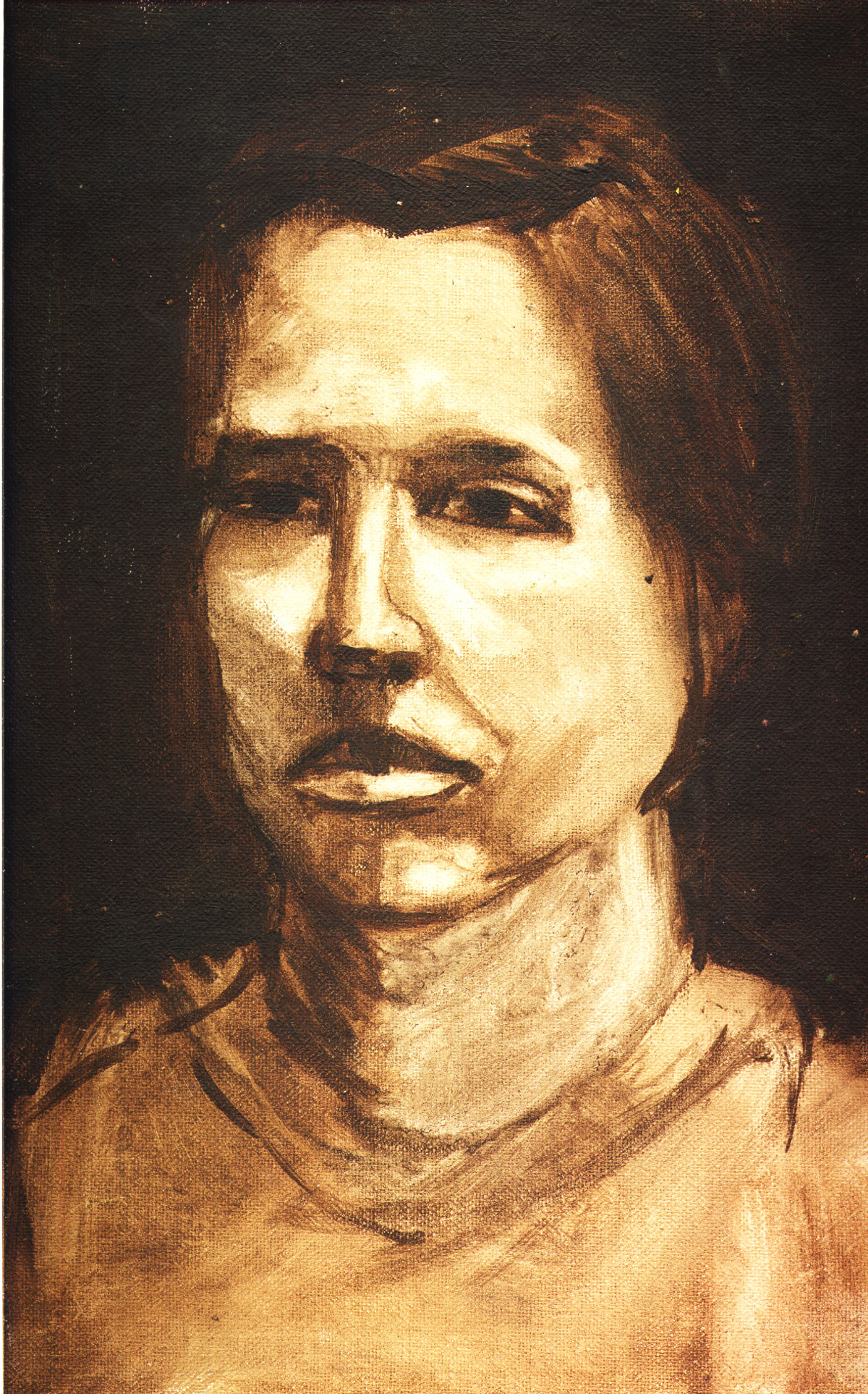 shanescanlan face humanoid art paintings portrait portraits canvas woman front painting