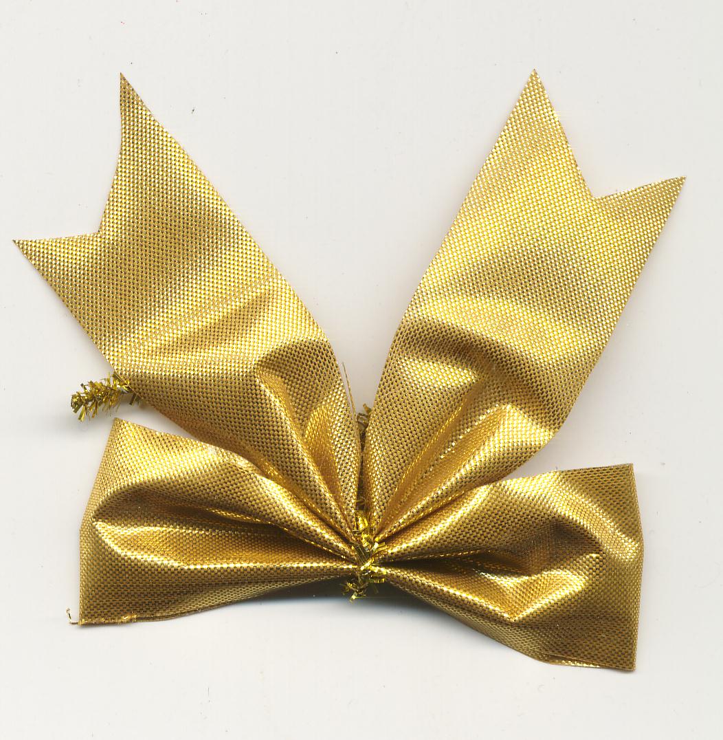 themabina bow present wrapping decoration gold golden hi-res