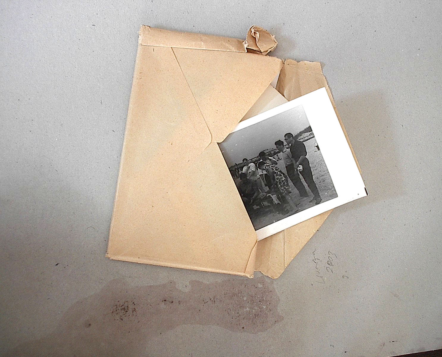 themabina envelope brown photo black and white black-and-white envelop paper old