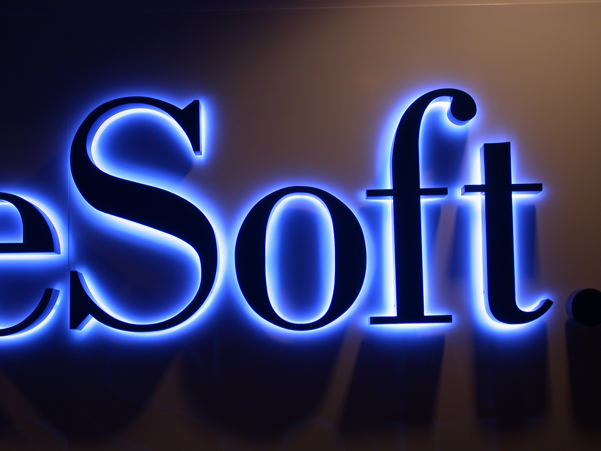 scripts typography blue soft light lightfx brand logo peoplesoft hard serif