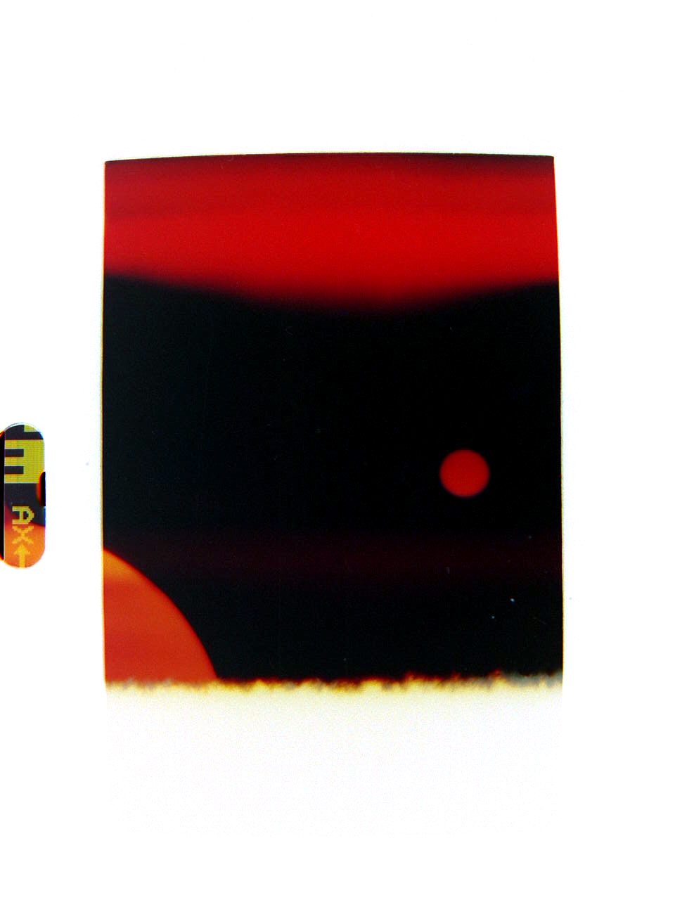 maartent film scan strip dark black red square