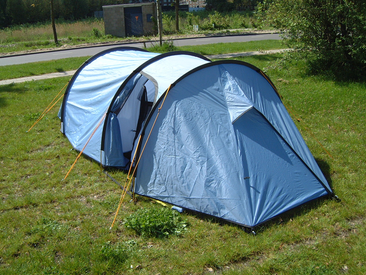 maartent tent camping blue tents