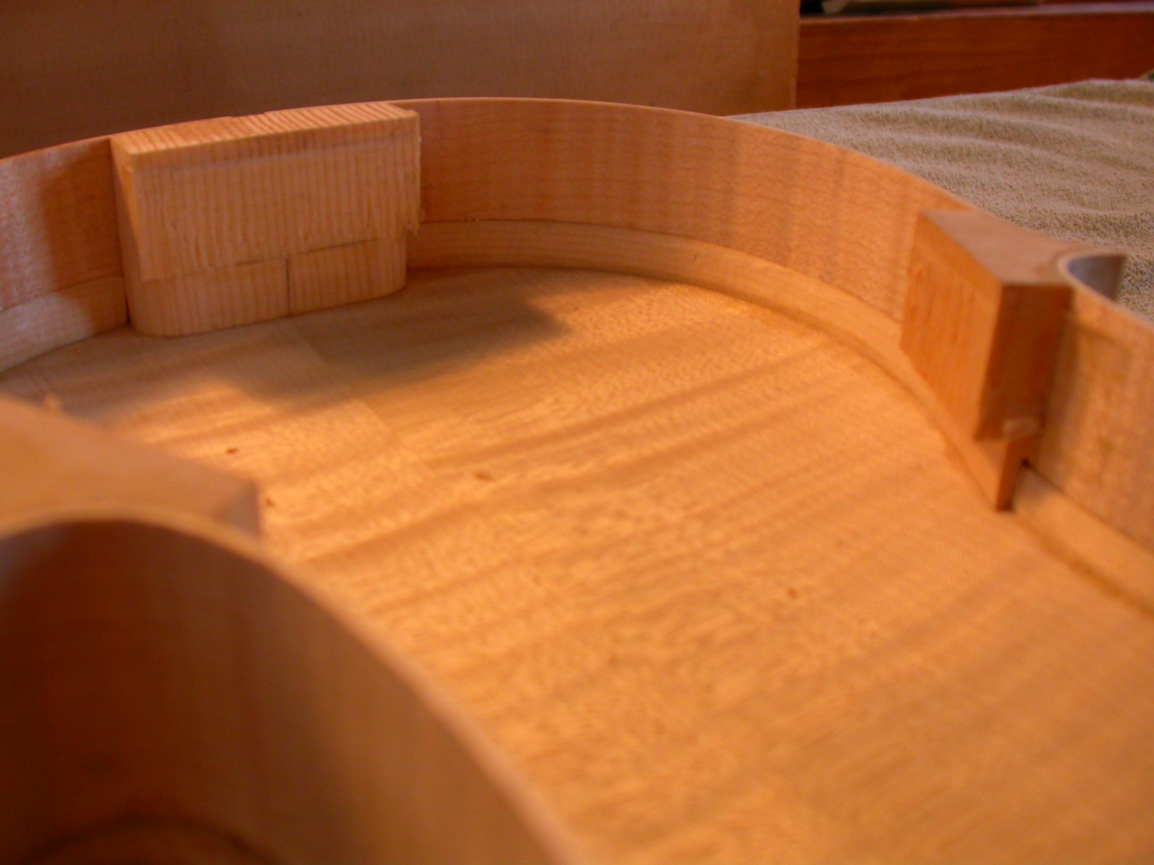 paul violin in the making wood curved craft craftsmanship instrument school