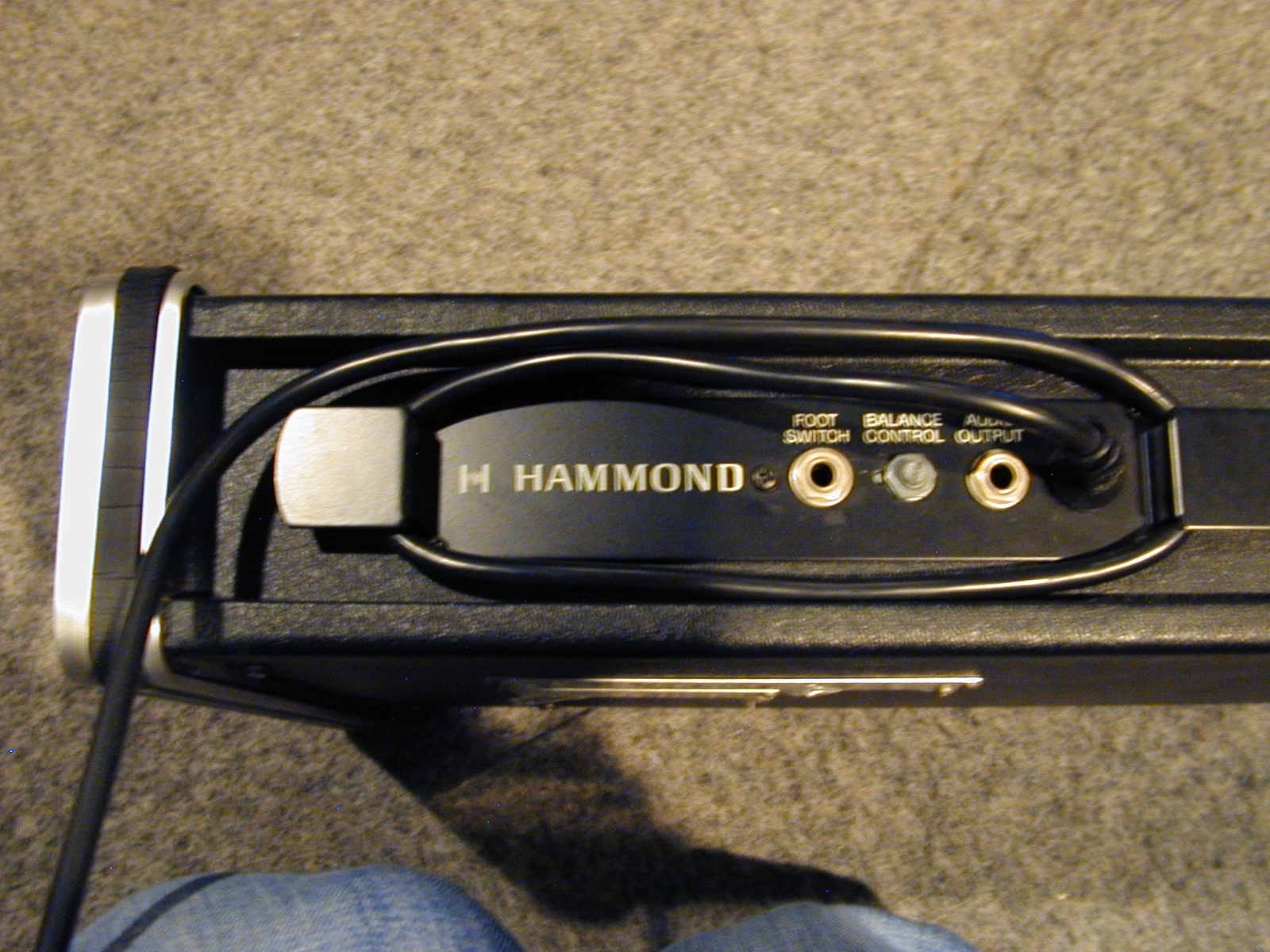 thomas hammond foot switch device music