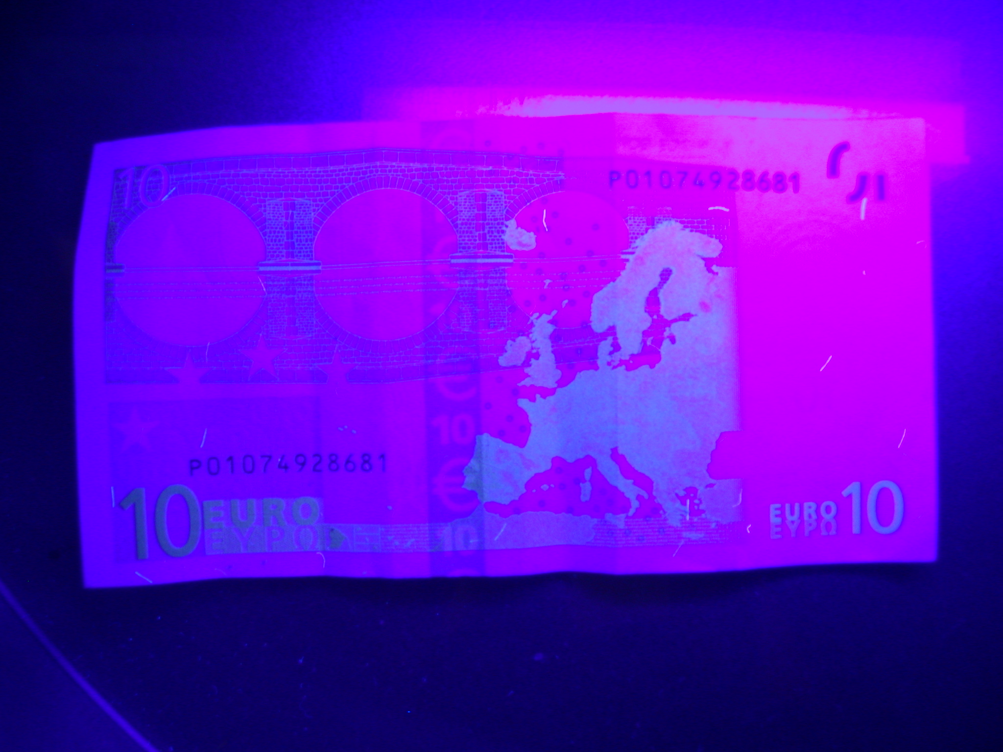 lightfx lighteffects uv ultraviolet valuta money euro check verification