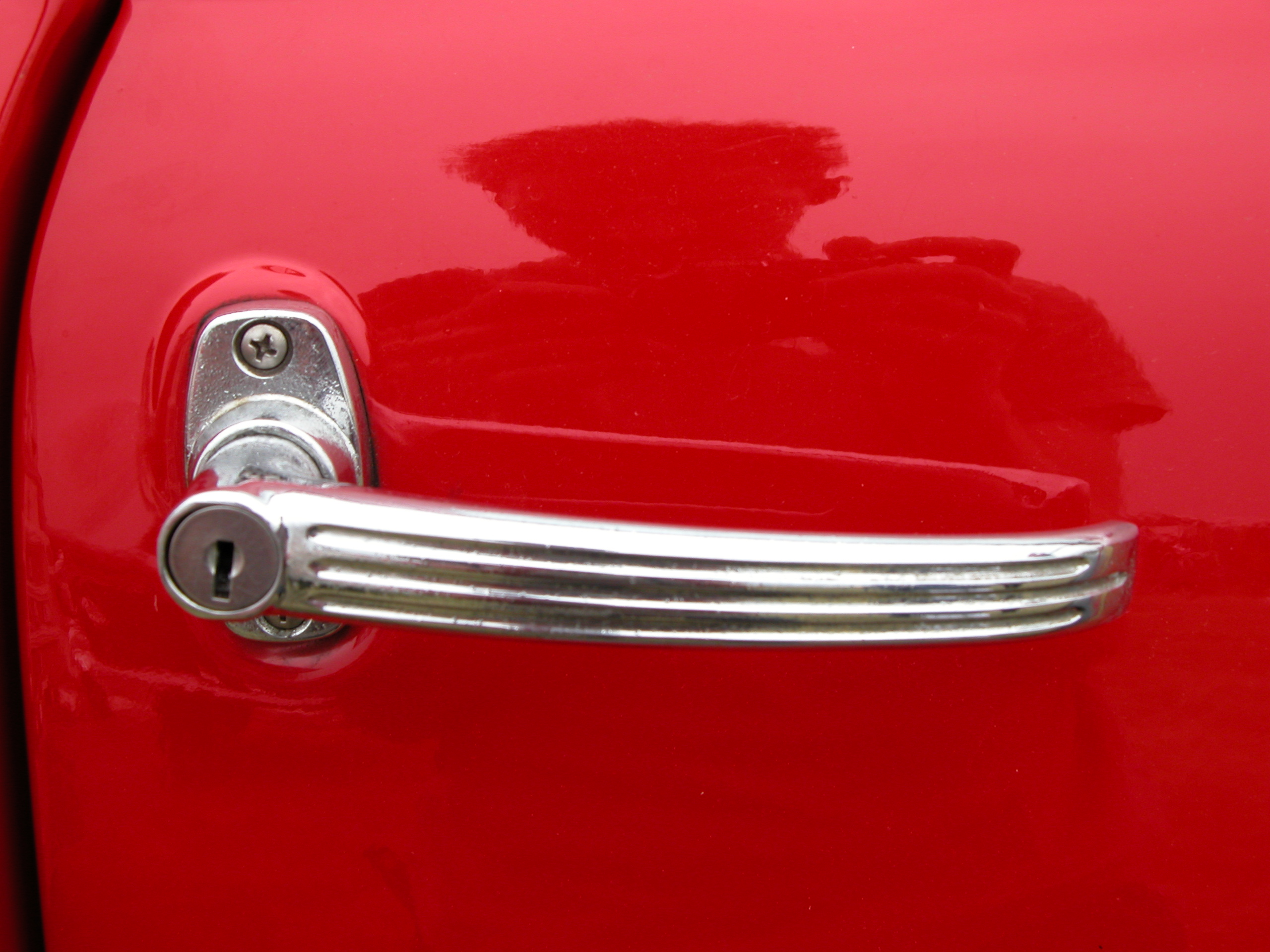 metals ornaments doorhandle handle handles red metal chrome