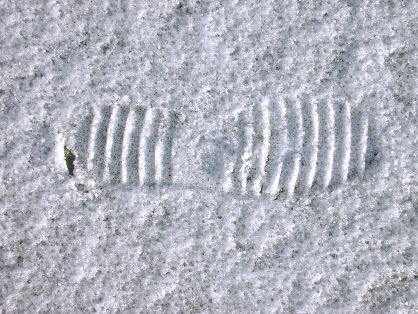 footprint moon snow manonthemoon man-on-the-moon hail sole shoe boot print foot winter walking walk freeze freezing ice frozen