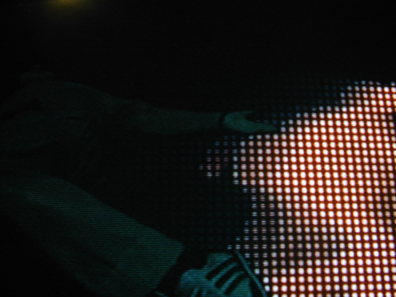 tv television dark pixel pixels close closeup dot dots small