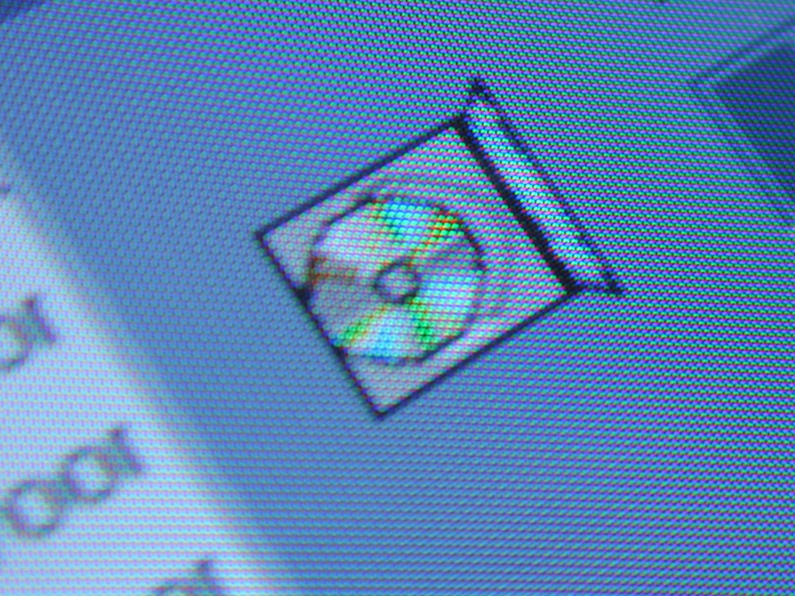 icon disc cd compactdisc compact monitor computer screen light_fx lightfx bites bits rgb pixel pixels pixelated