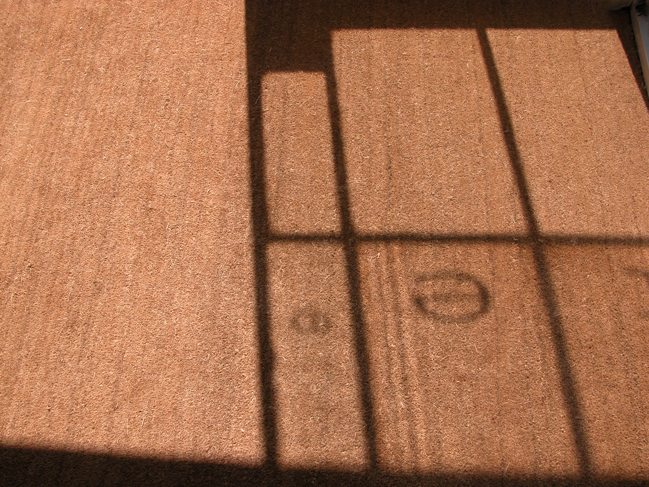 fabrics doormat shadow door mat texture