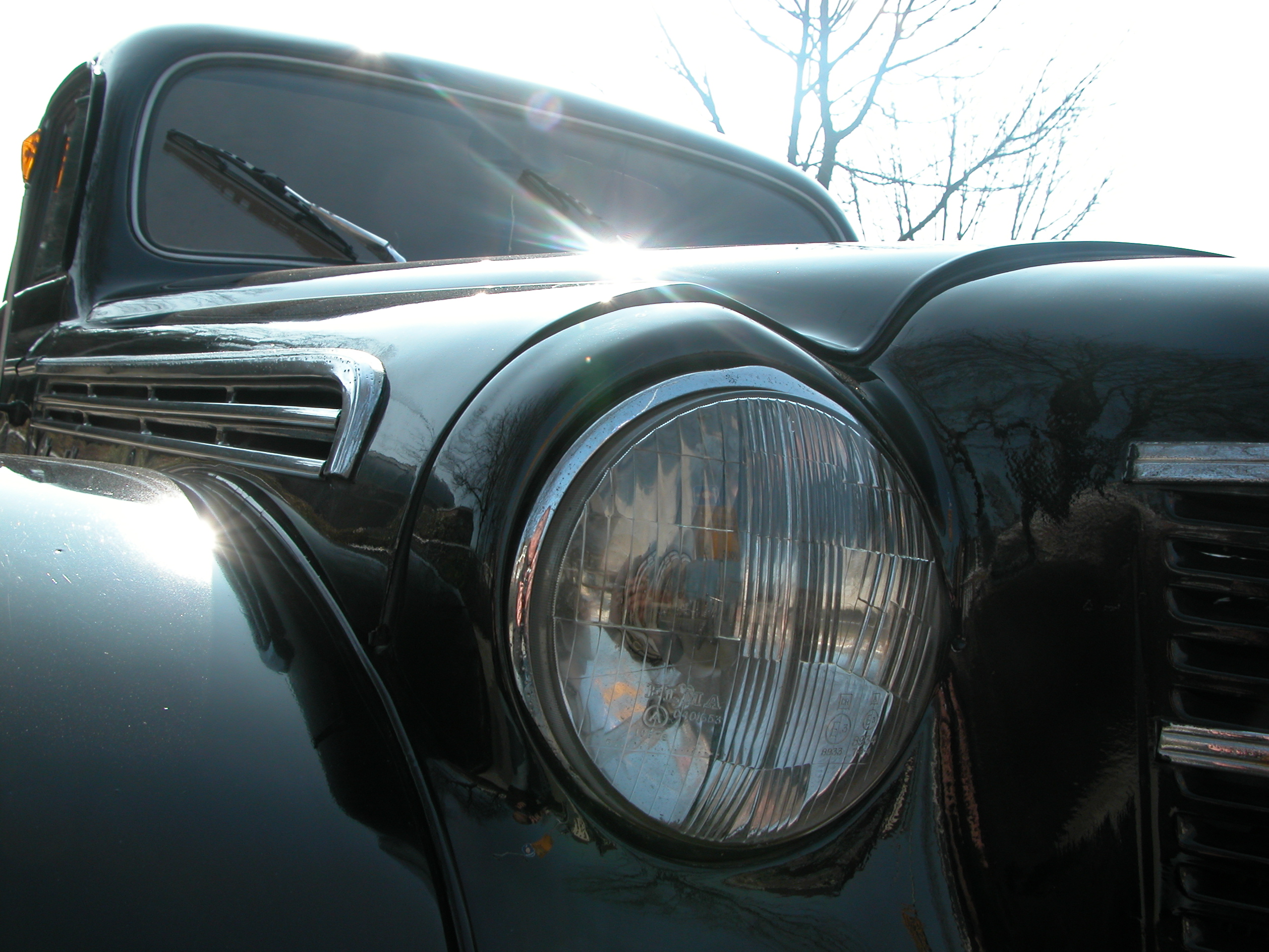 Headlight old car classical car old timer
