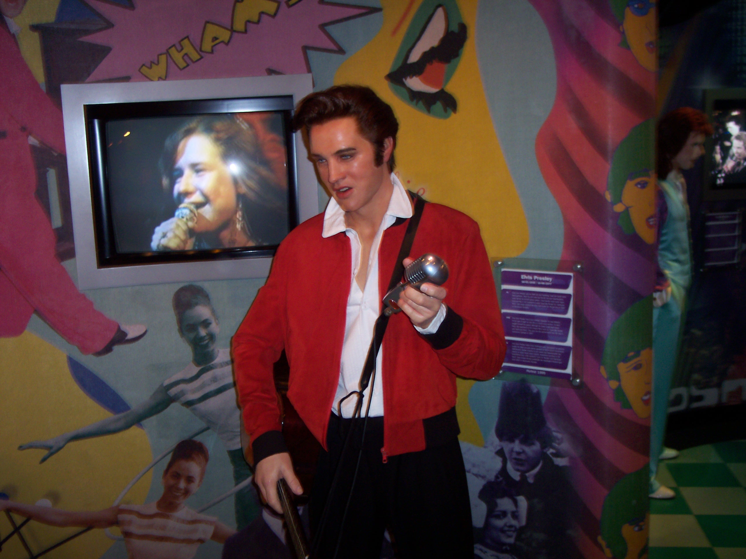 dario wax statue madame tussauds elvis the king of rock and roll