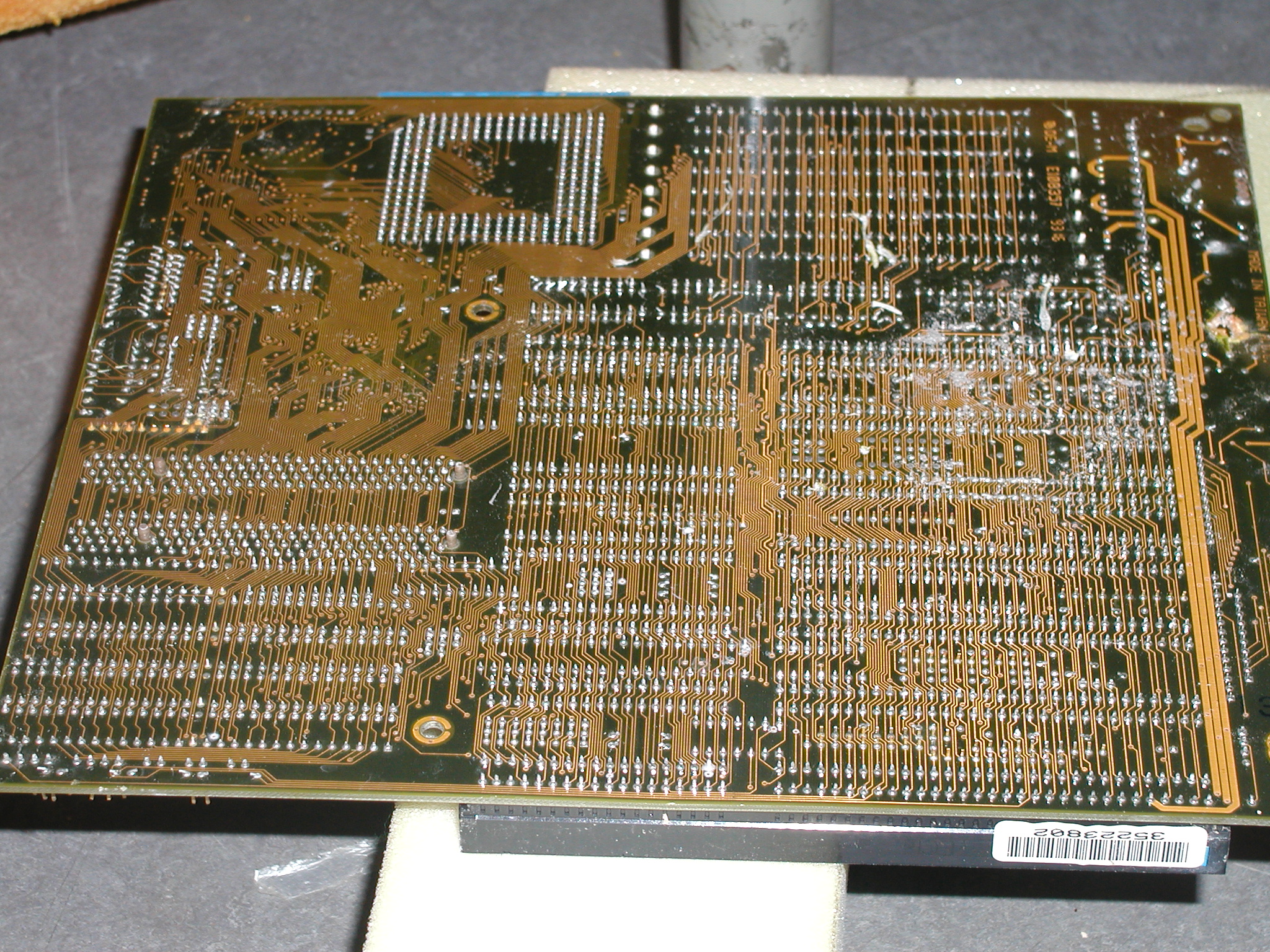 tabus objects circuits motherboard circuitboard computer solder sodered