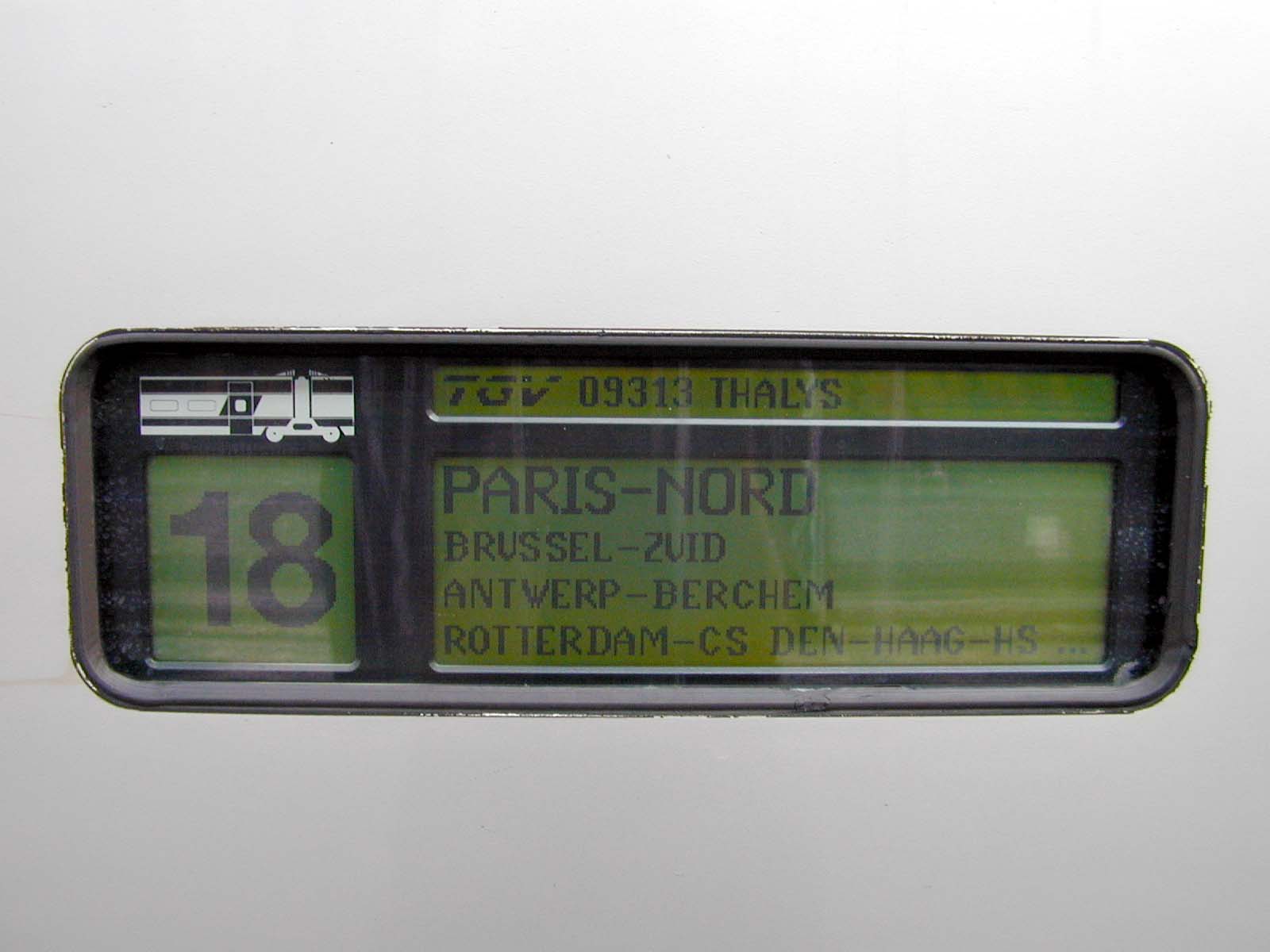 objects circuits numbers typo typography tgv thalys glass timetable 18 modern digital