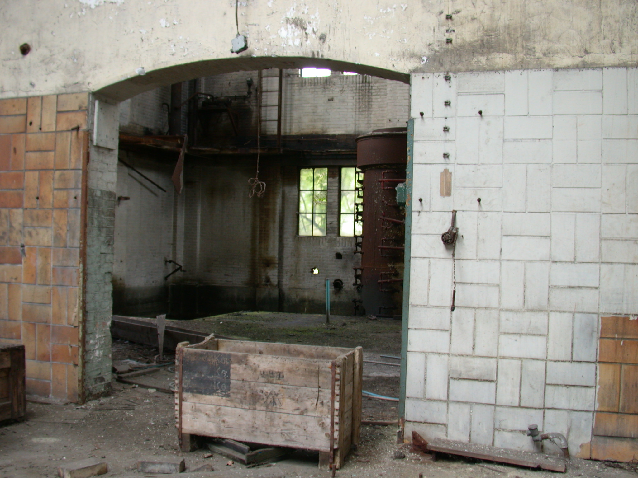 architecture interiors abandoned factory arch box wooden
